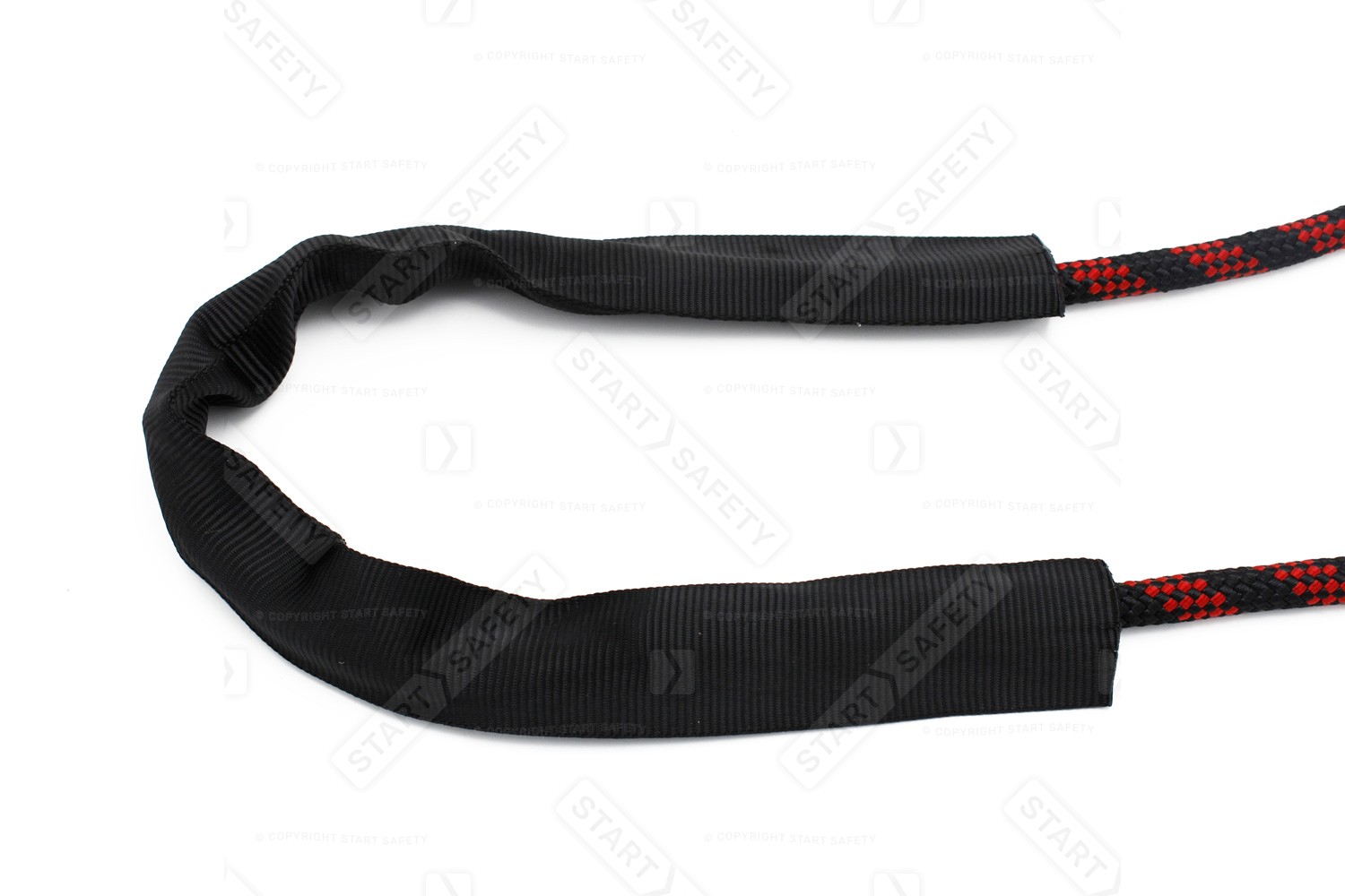 Protective Sleeve On Rope Work Positioning Lanyard