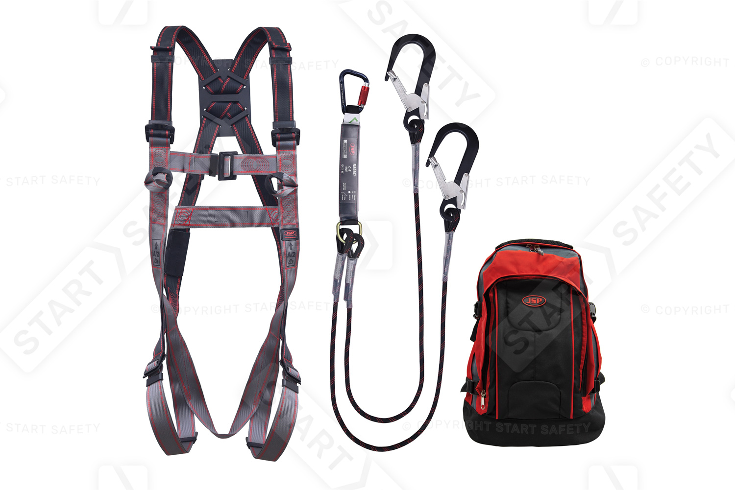 JSP Pioneer Twin Fall Arrest Kit With Quality Rucksack