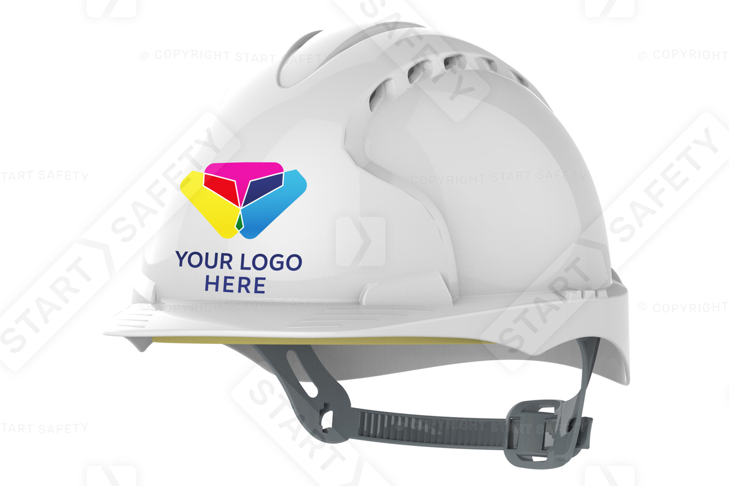 Evo2 Hard Hat With Logo