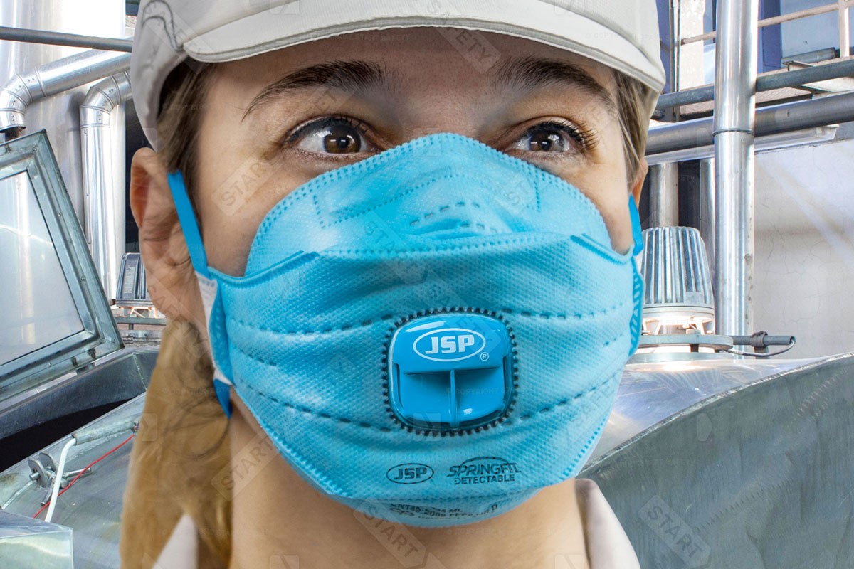 A Valved Dust Mask