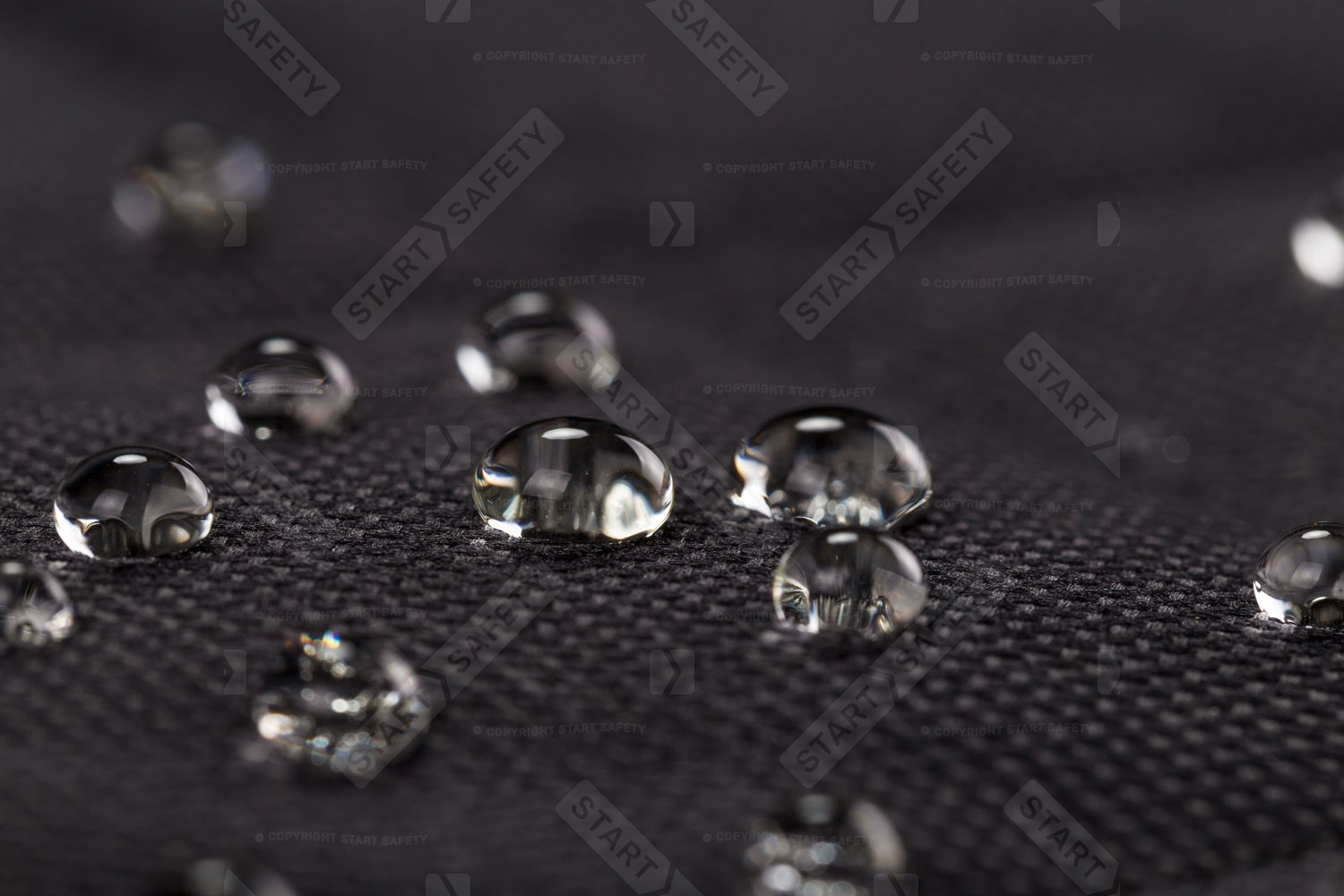 water drops on trousers