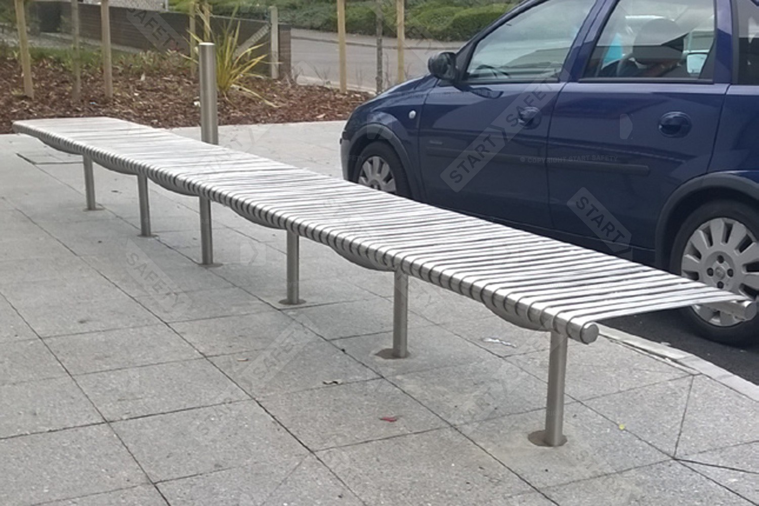 Autopa Modular Rockingham Backless Bench Arranged End To End