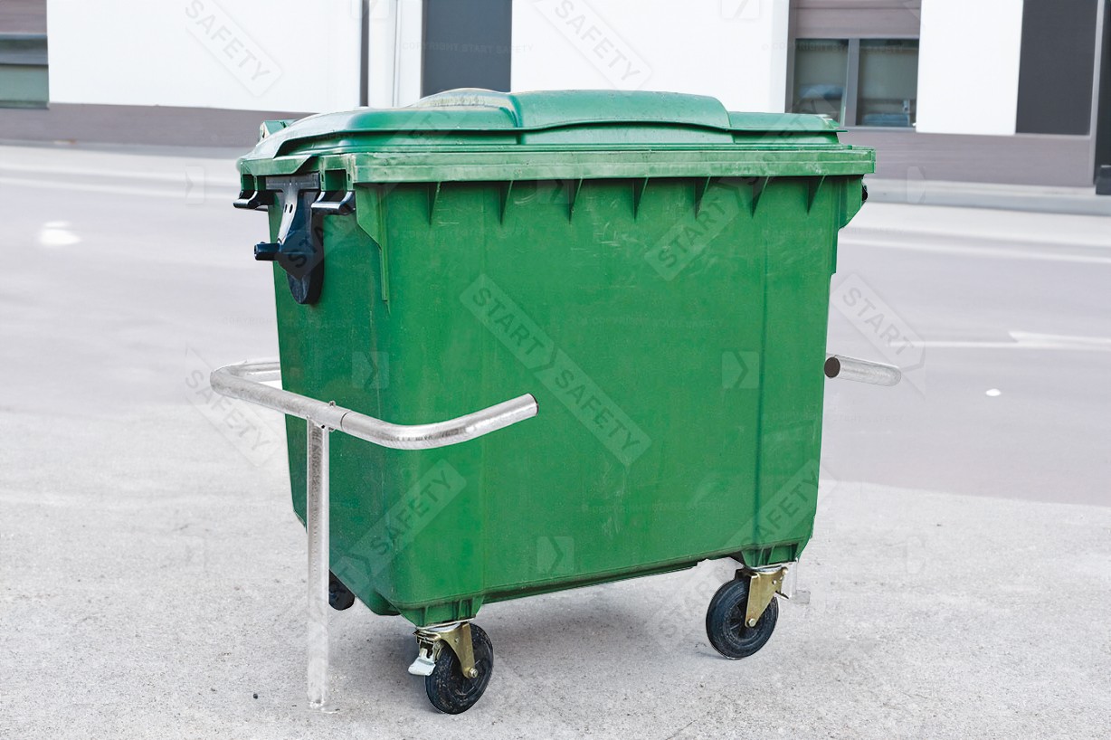 Procity Wheelie Bin Enclosure Installed In A Commercial Setting