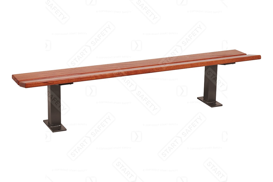 Procity Pagoda Traditional Affordable Backless Park Bench