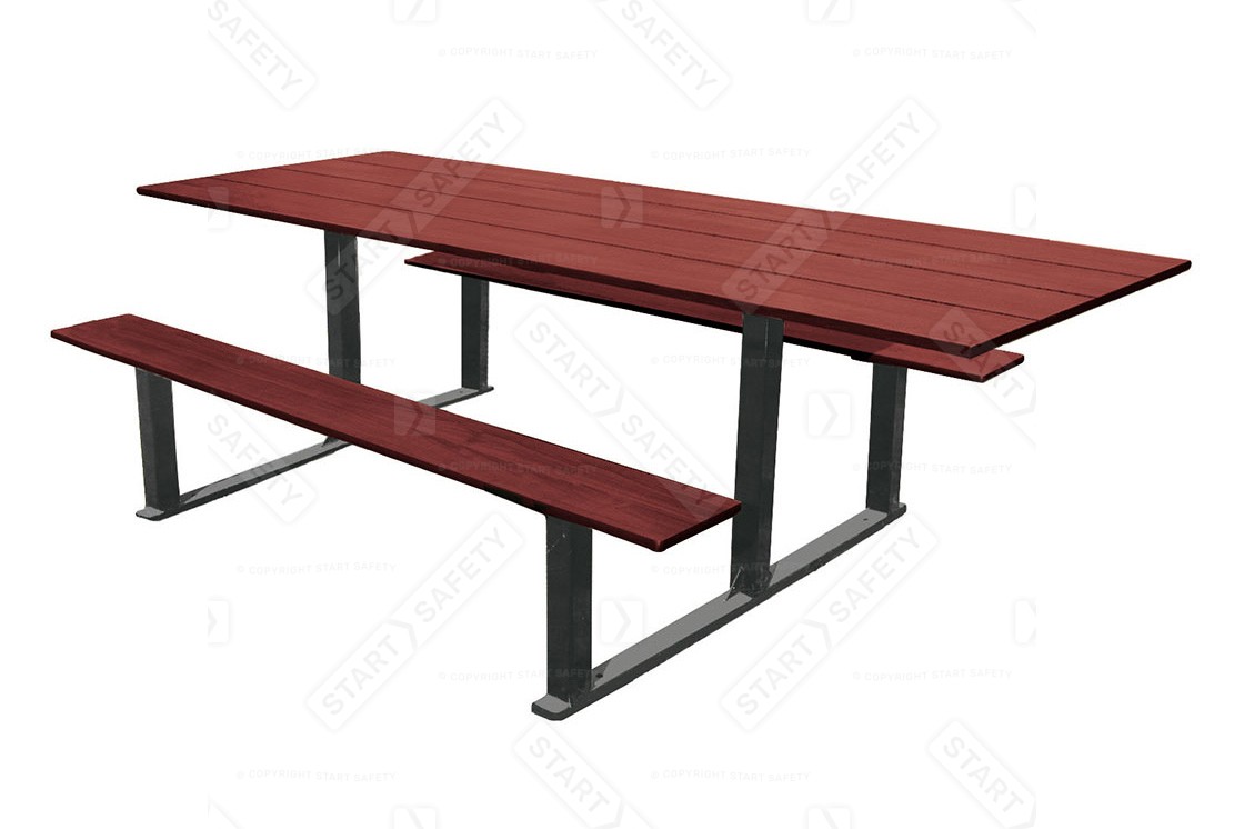 The Wheelchair Accessible version Of The Riga Picnic Bench And Table Set