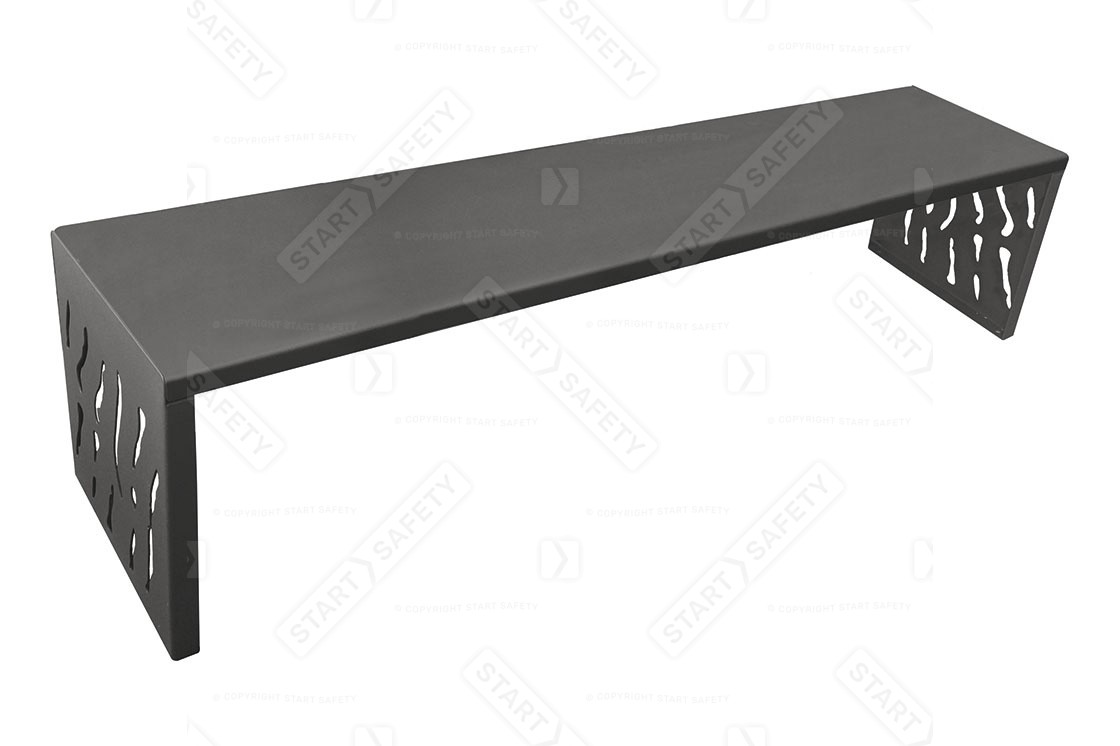 Procity Venice Backless Bench In All Steel