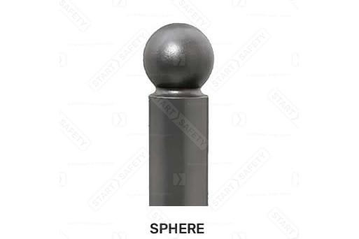 Sphere Style Top Cap For Estoril Benches