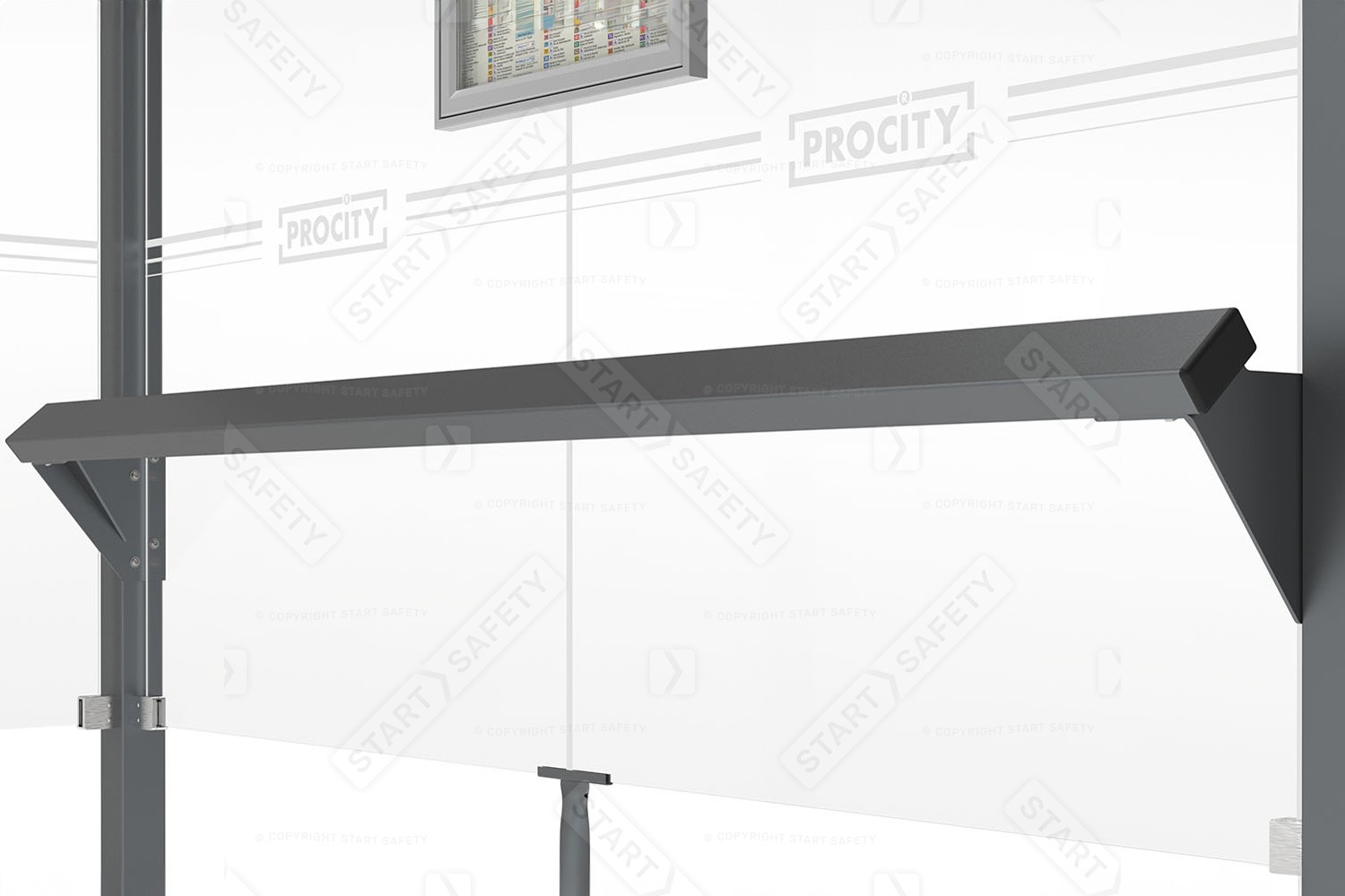 Integrated Perch Bar For Procity Shelters