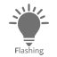 Flashing Lamp Symbol