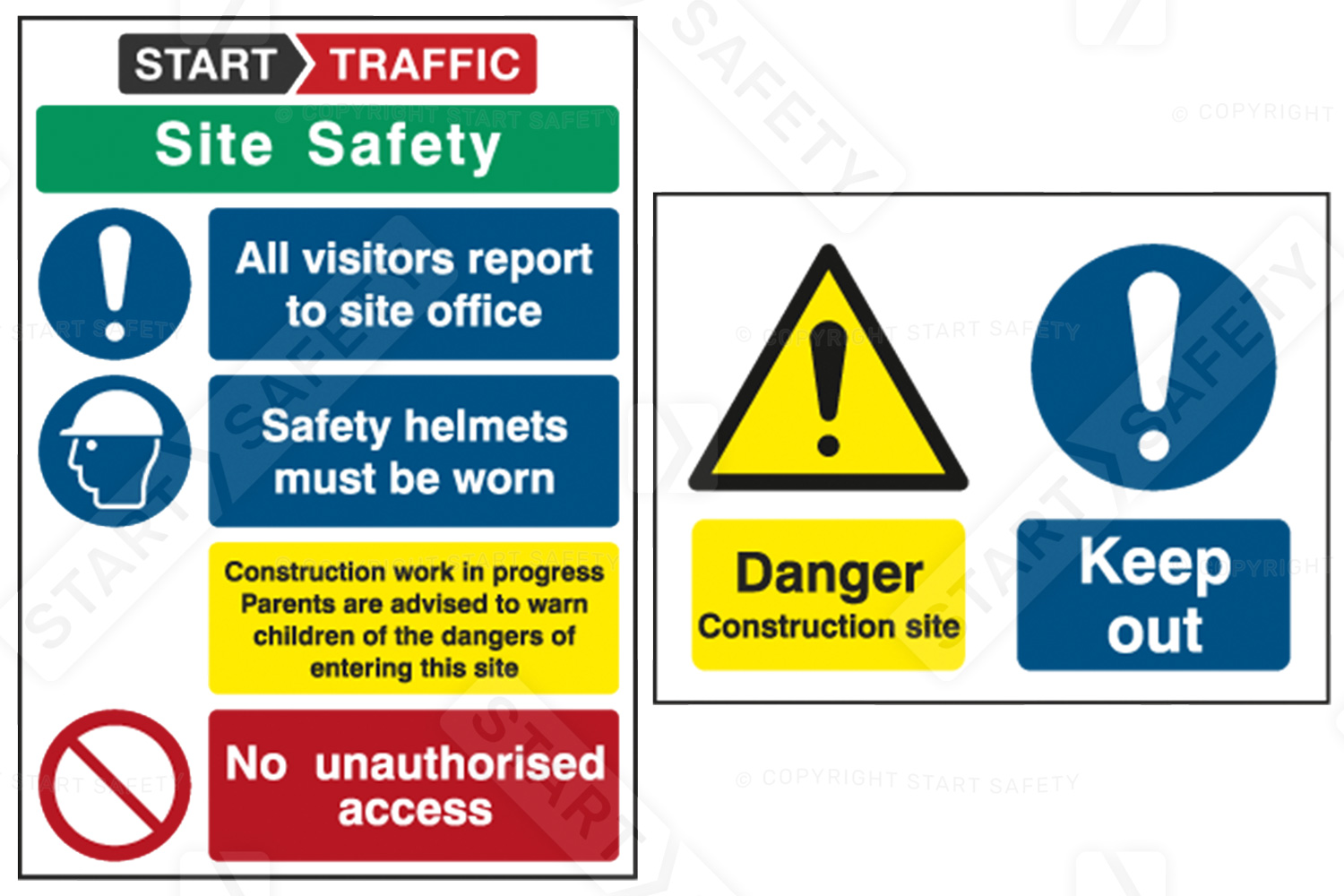 Examples of customised workplace signage
