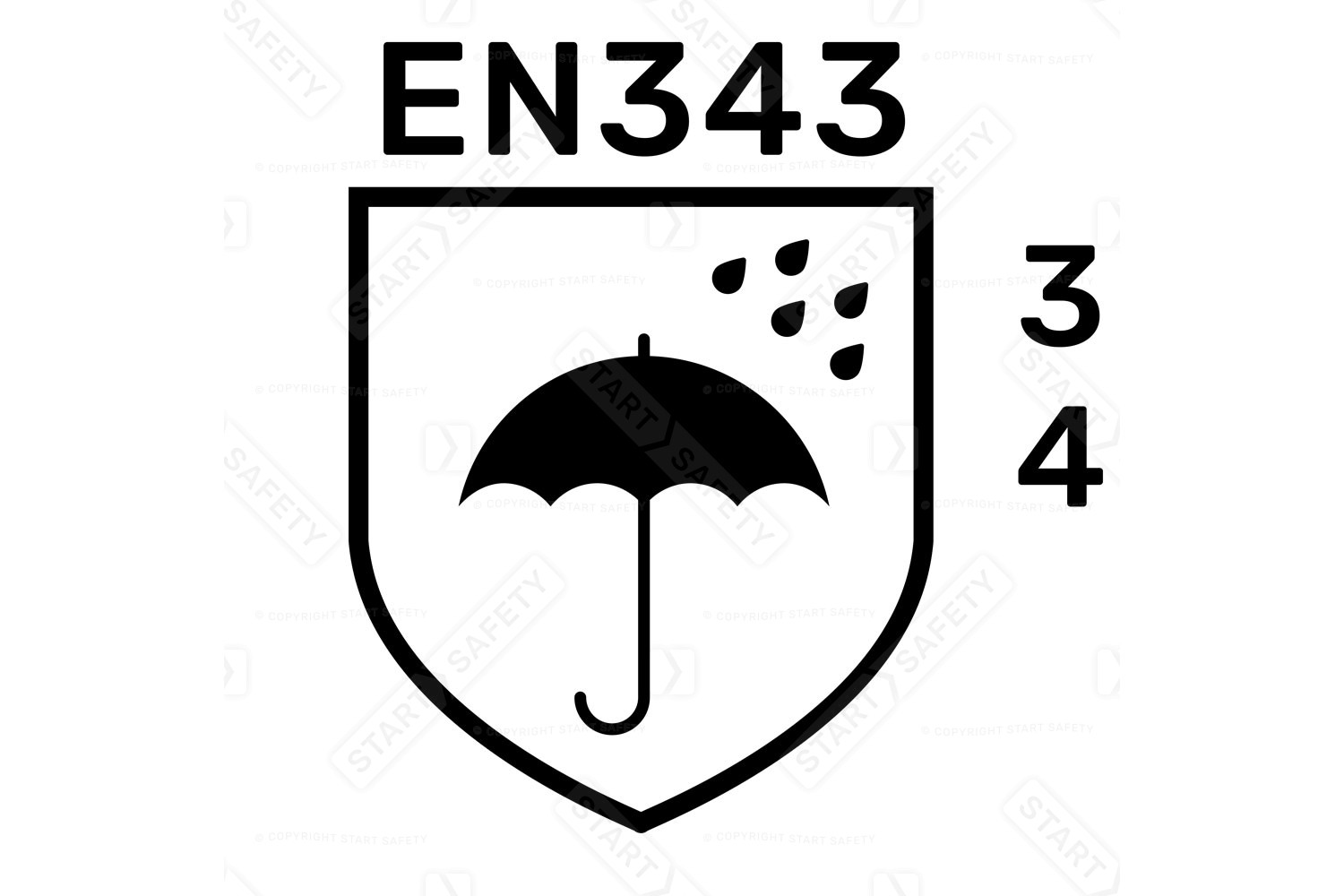 EN343 Waterproof Standard
