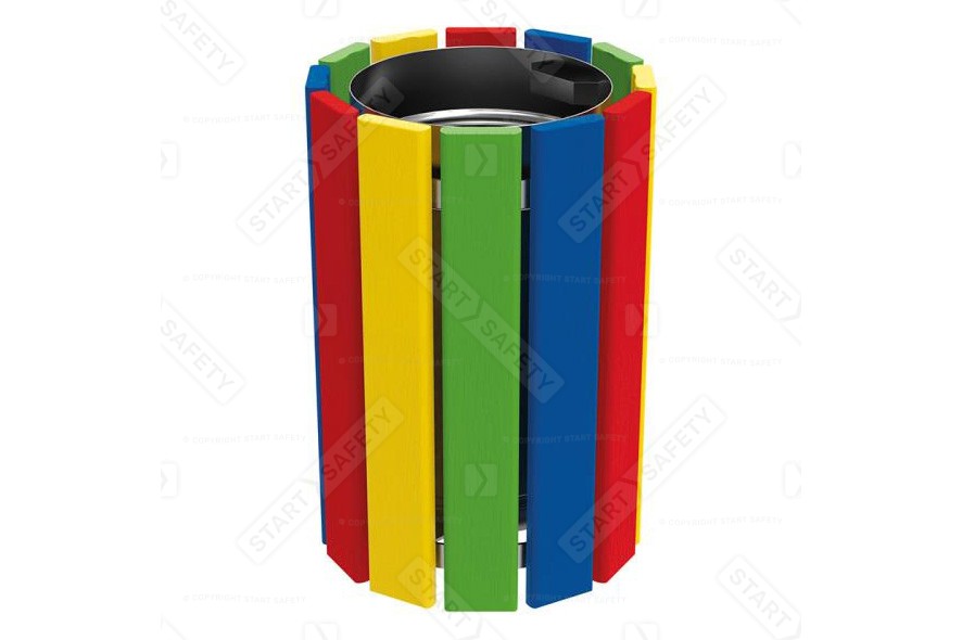 Multicoloured Bin For Children