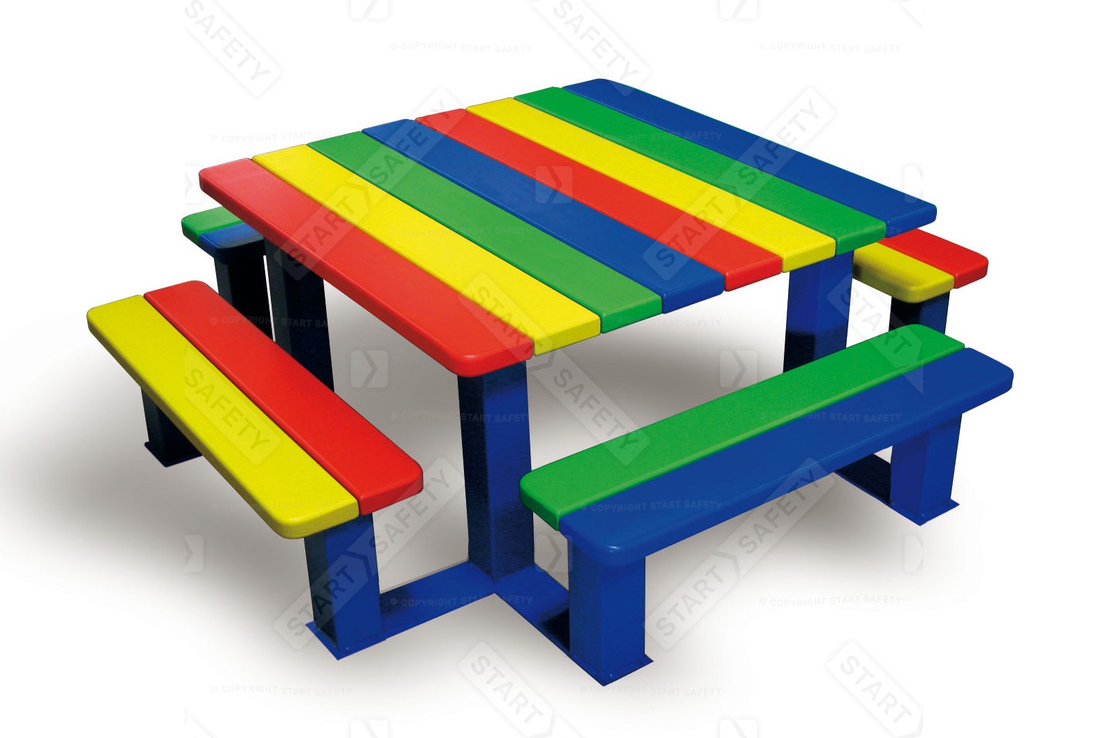 Small Colourful Picnic Bench For Children