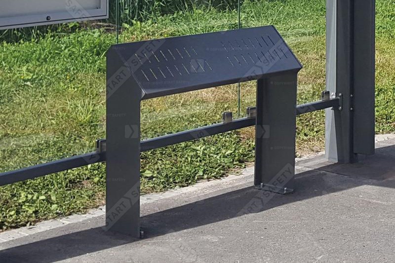 Procity Kube Perch Bench With Bus Shelter