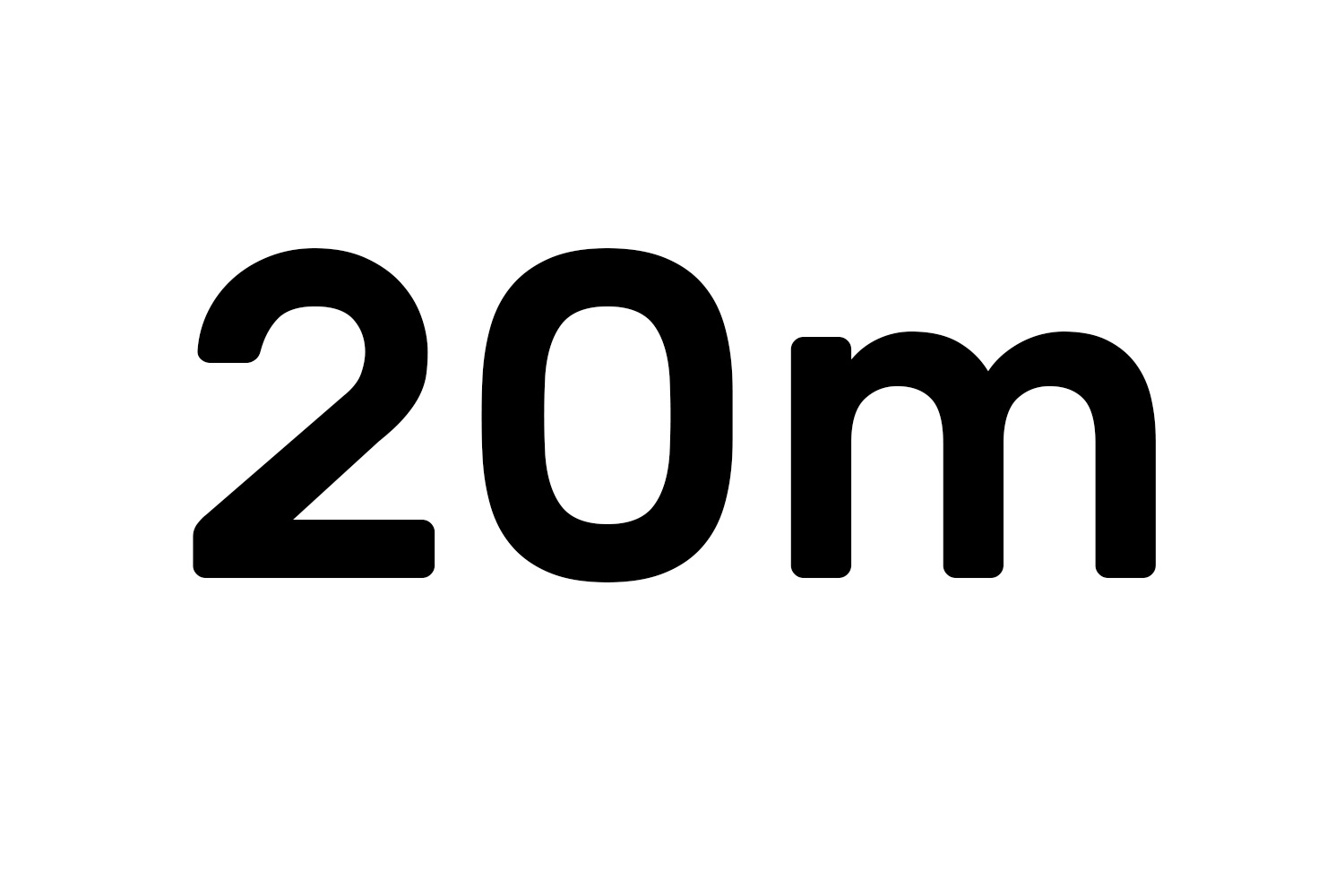 Maximum Length 20m