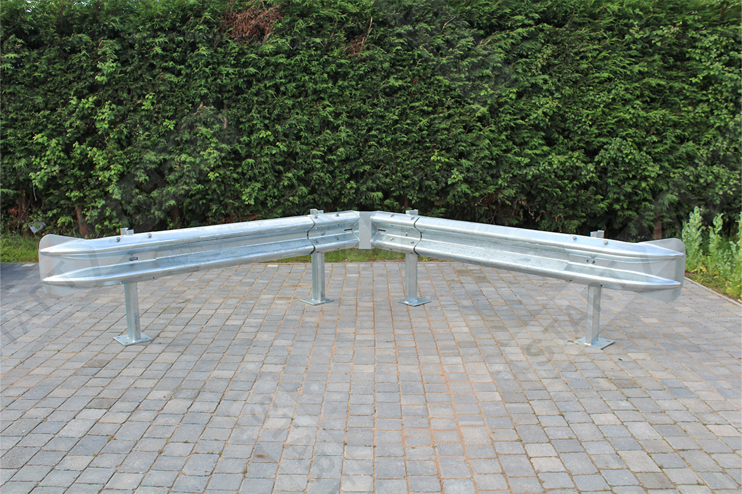 Internal Flex Armco Kit With Z-Section Posts And Fishtail Ends