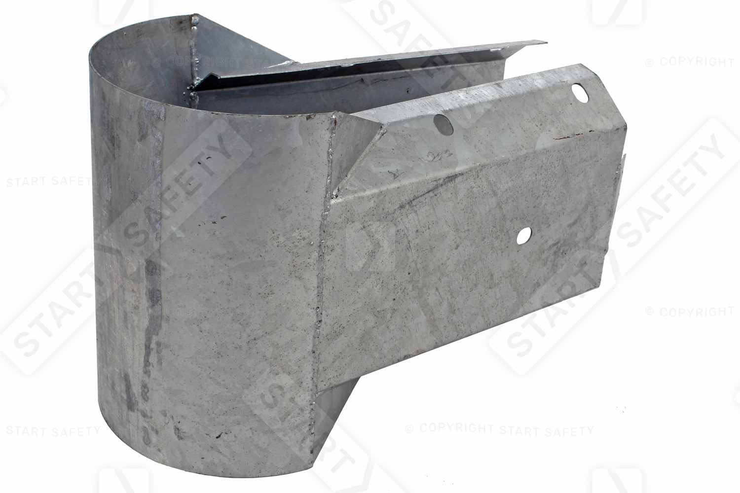 Bullnose End Section For Armco Barrier