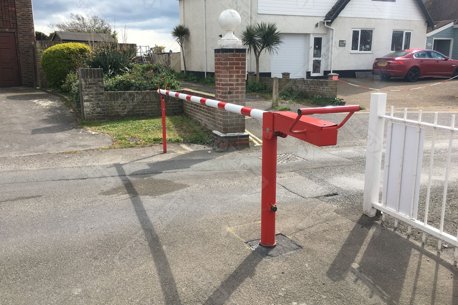 Autopa Manual Arm Barrier Installed