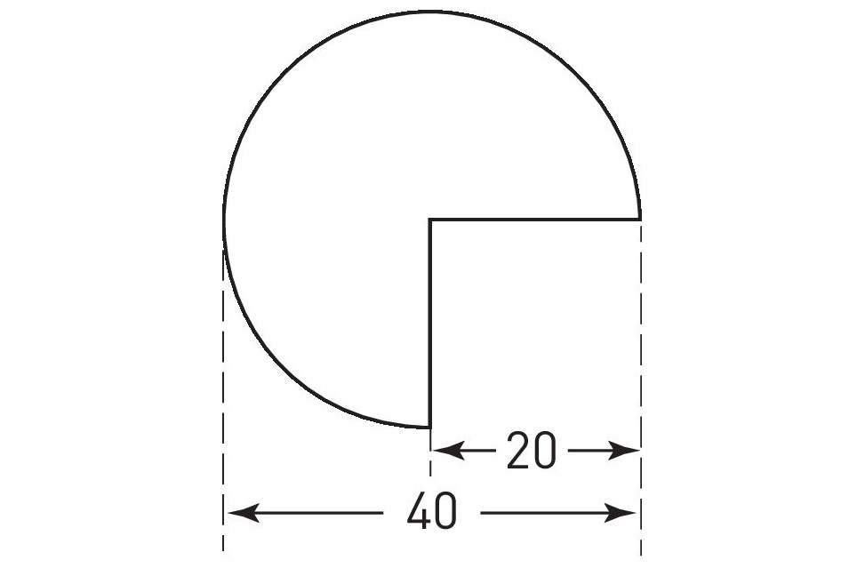 Semi-Circular 40/40 Profile