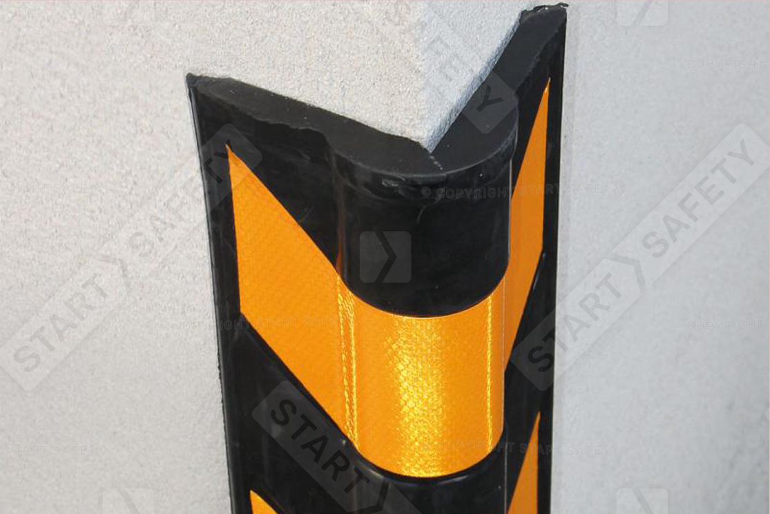 procity reinforced rubber corner guard