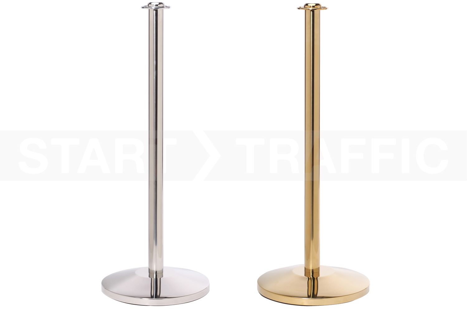 Post colour options, Polished Brass or Chrome