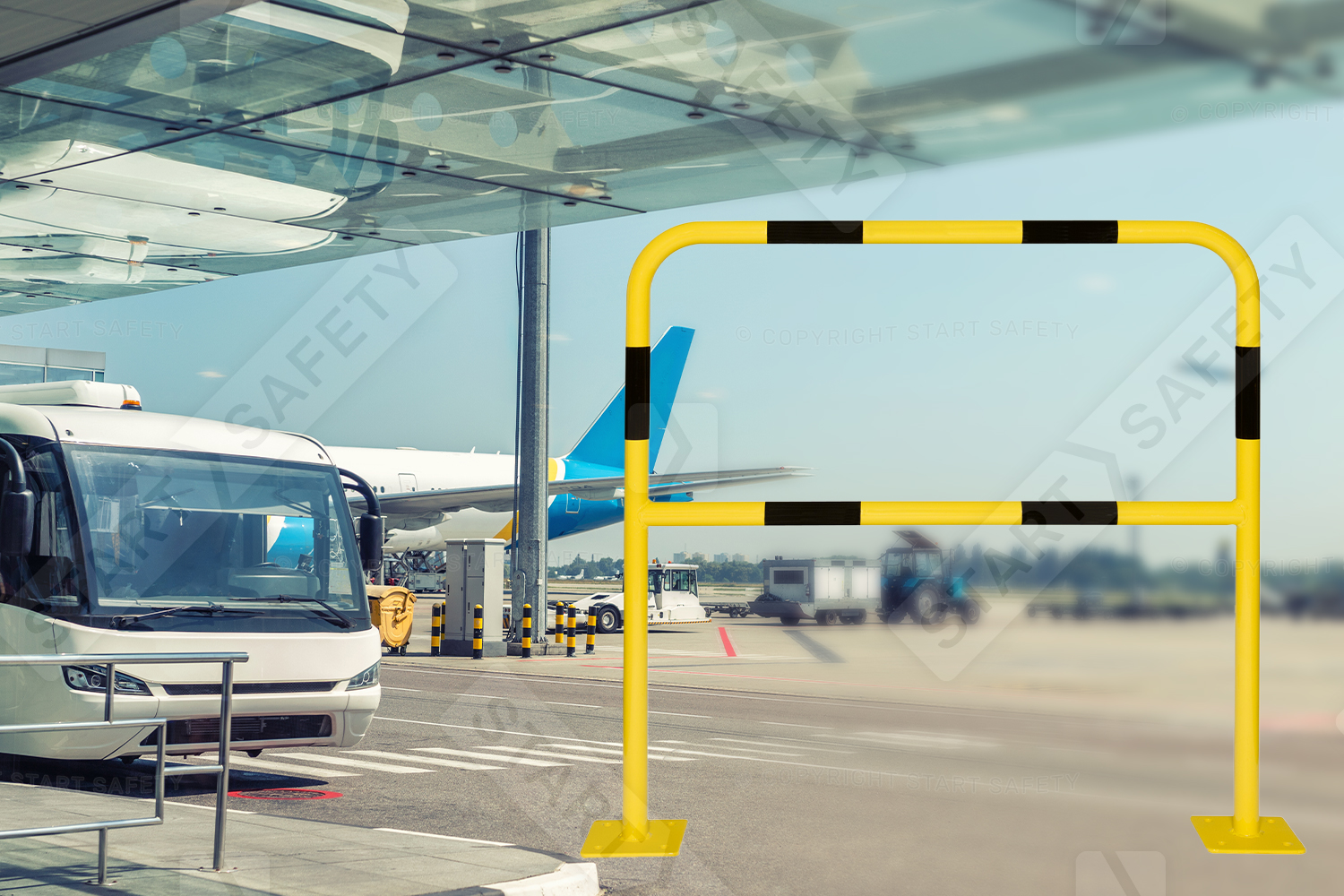 Value Steel Hoop Guard In Airport Environment