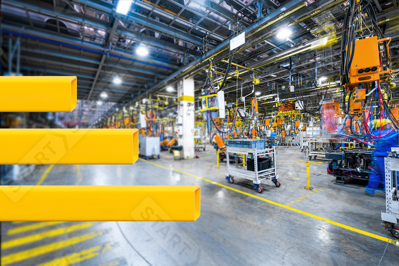 Flex Barrier in Factory Environment