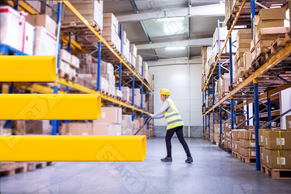 Flex Barrier In Warehouse Environment