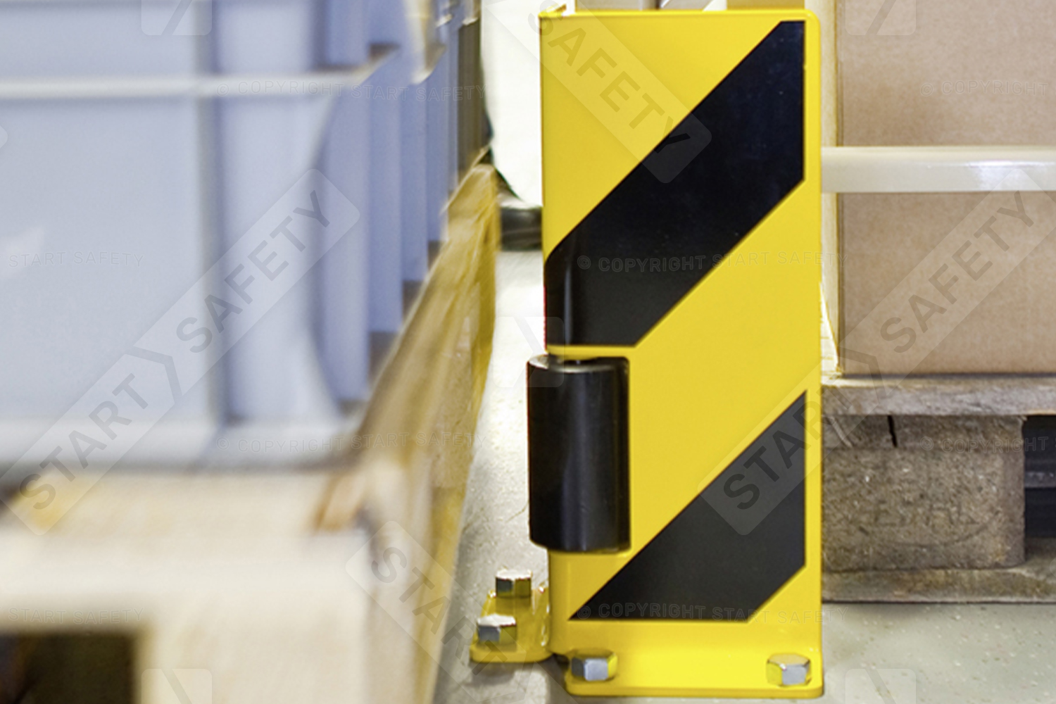 Pallet Racking Protector With Guide Roller
