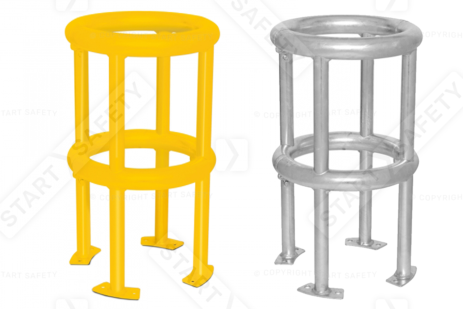 Variety Of Traffic Line 360 Degree Column Protectors