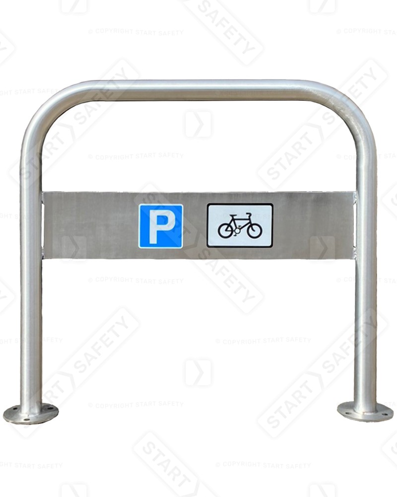 Autopa Hillmorton Stainless Steel Bike Stand On White Background