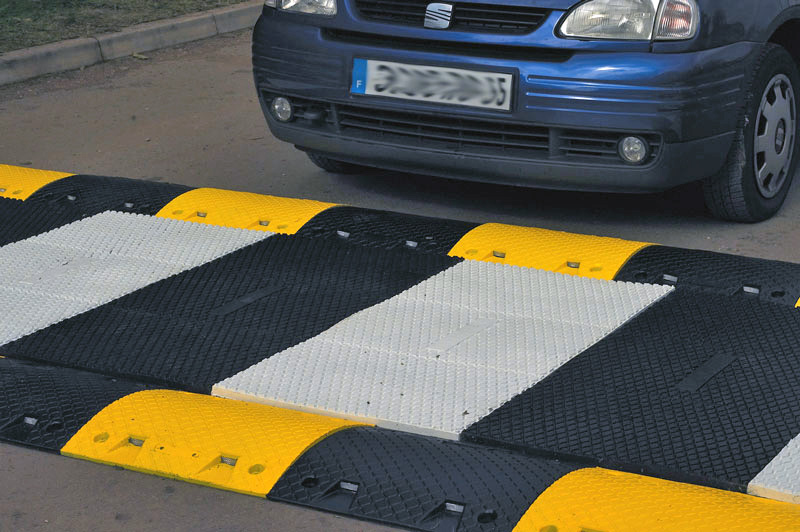 Clearpath Zebra Crossing Point In Use With Speed Bumps