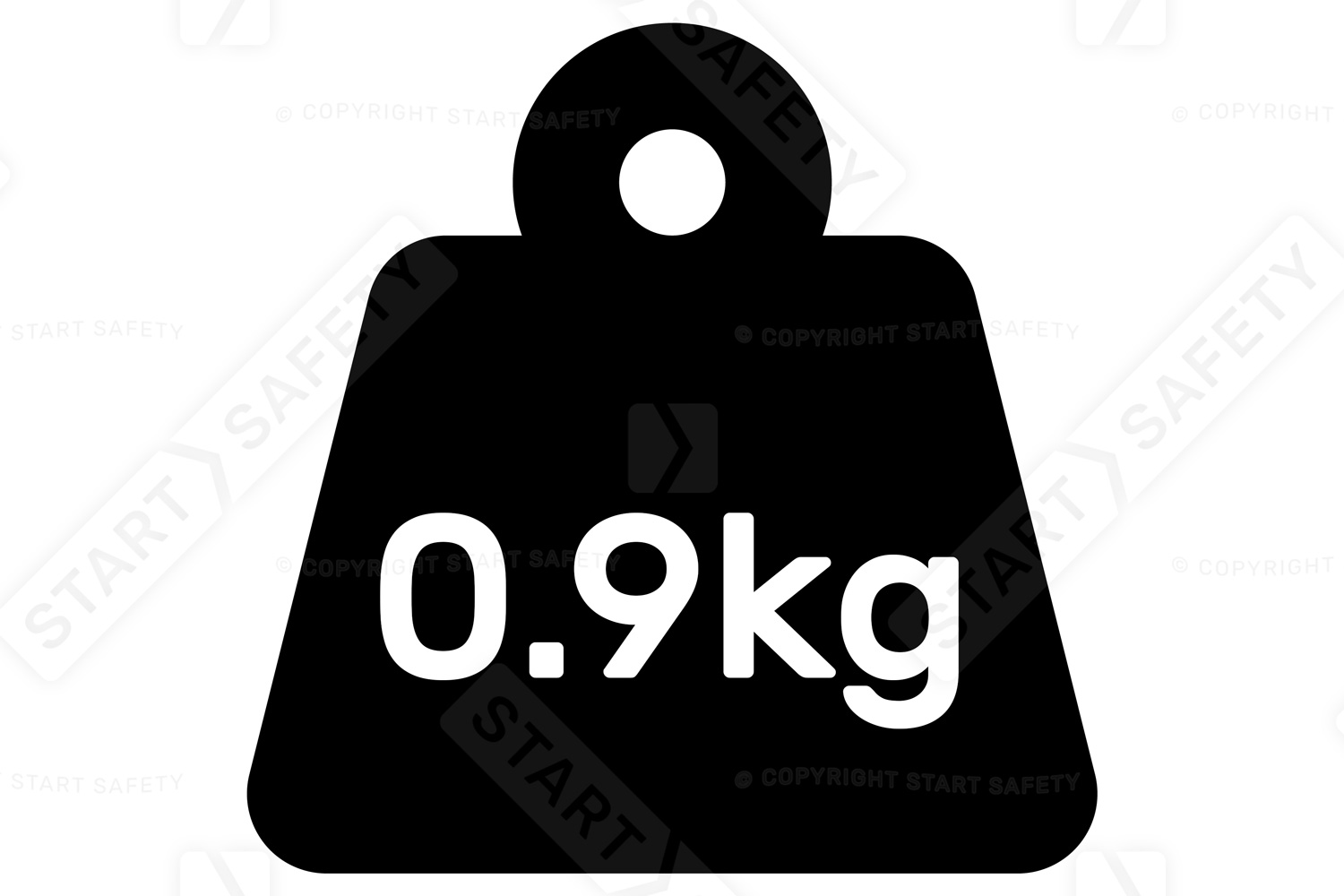 0.9kg Weight Limit