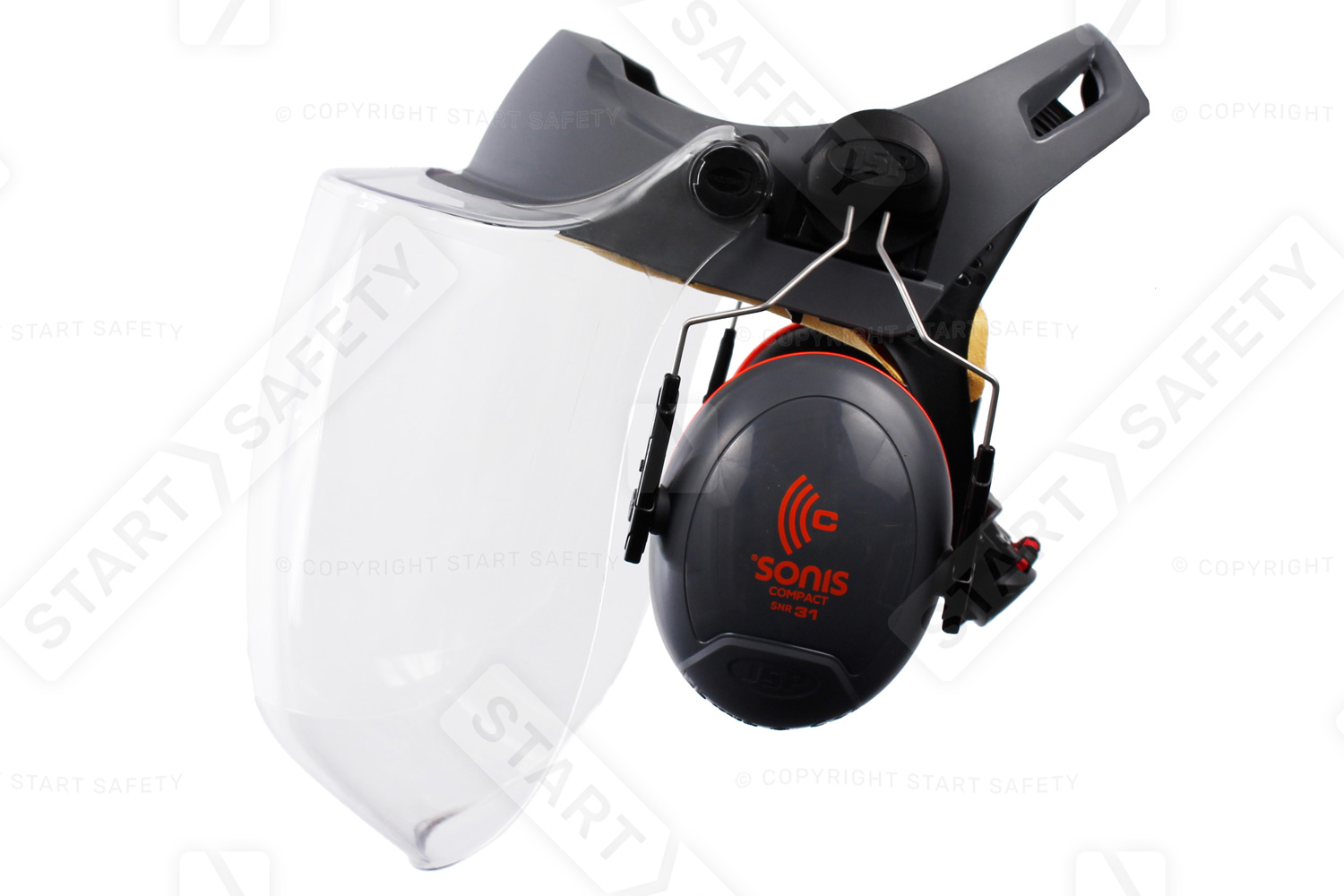 JSP Evo3 With Sonis Compact Ear Defenders