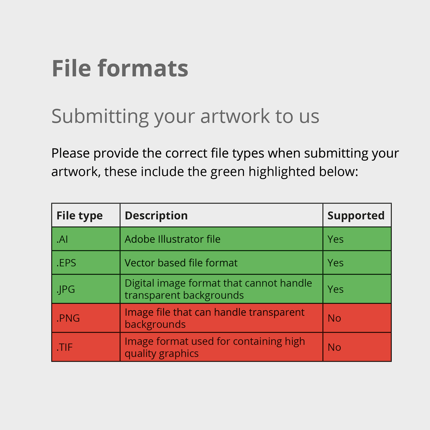 Approved File Formats Are .ai, .eps, And High-Resolution .jpg