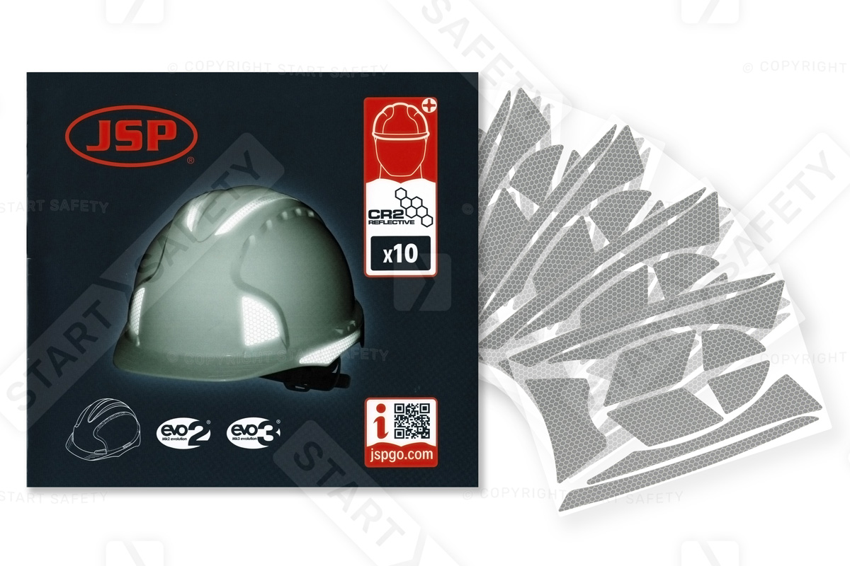 Reflective Stickers For JSP Evo2/3 Hard Hats