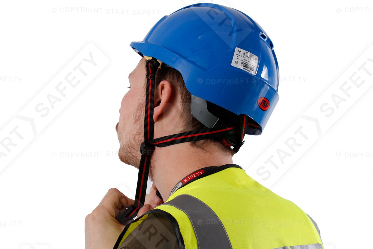 Hard Hat With 4-point Chin Strap