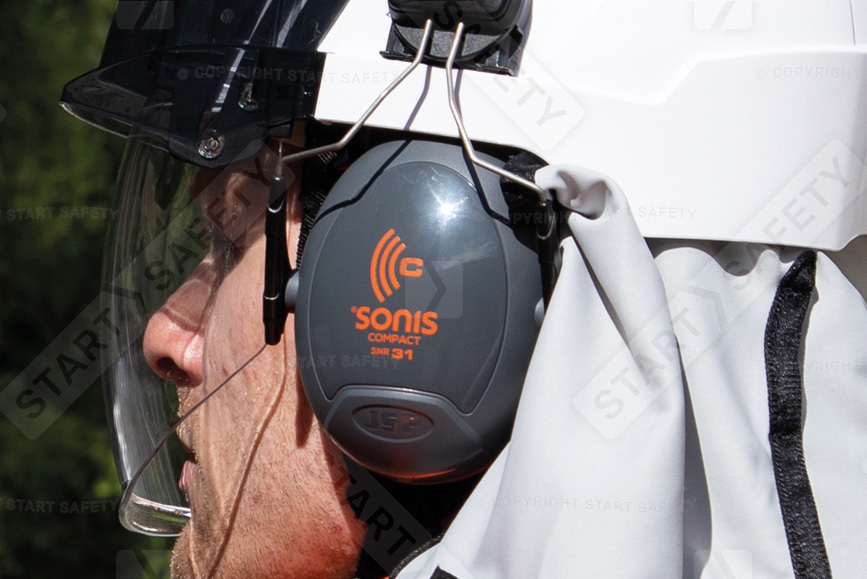 Ear Defenders Compatible With A Neck Cape