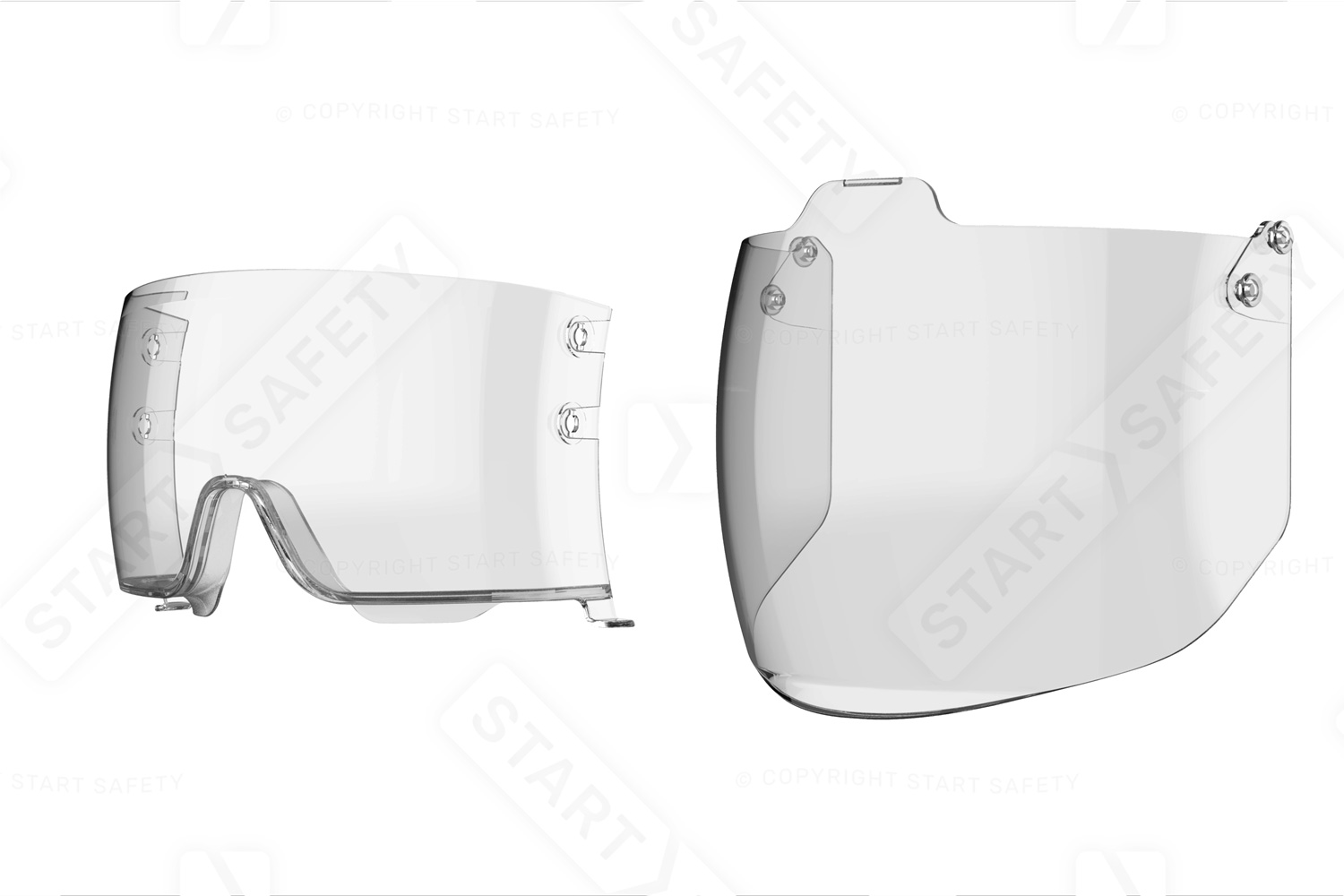 Replacement Lens And Shield For JSP VISTAlens Safety Helmet