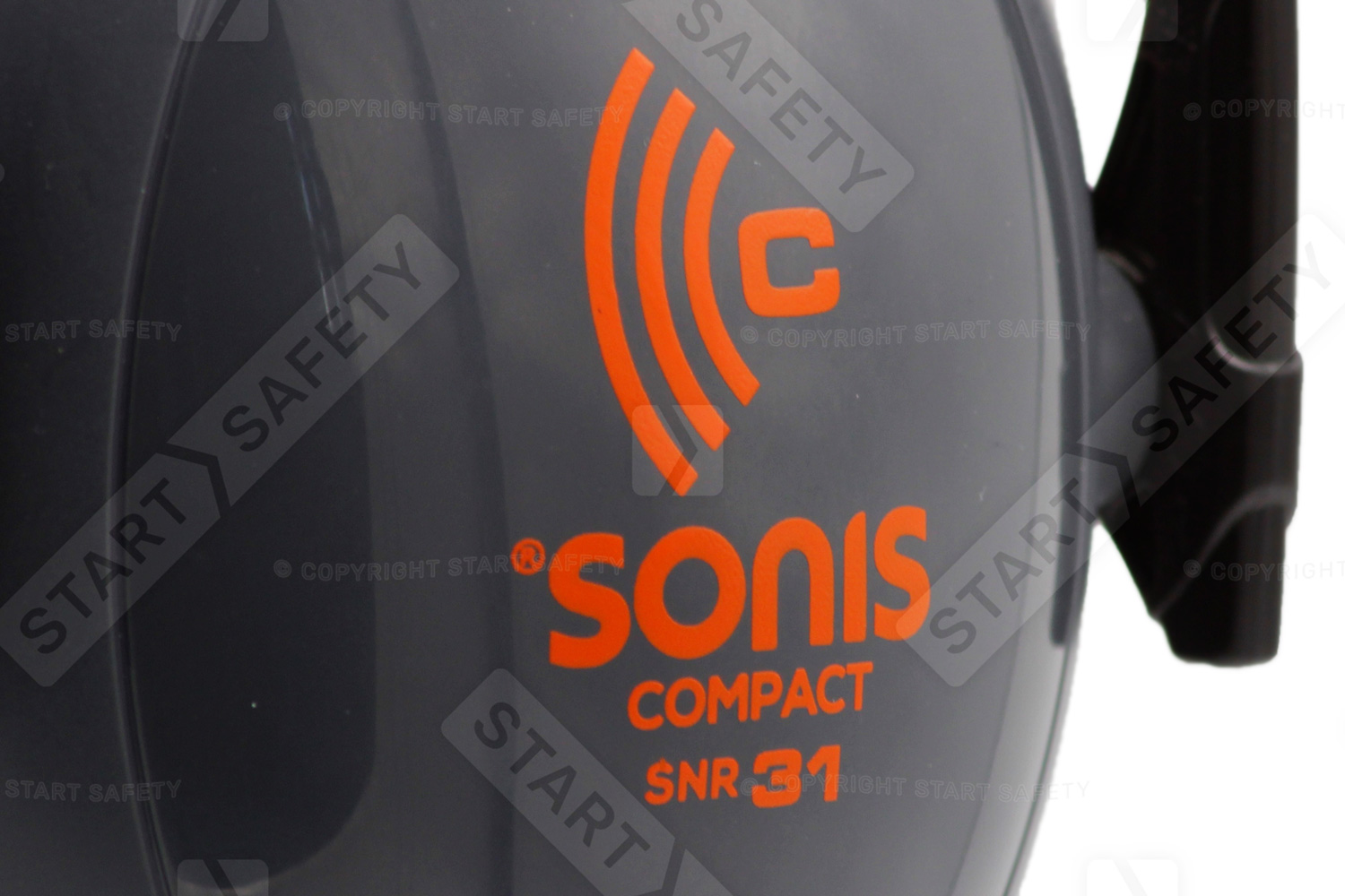 Sonis Compact Helmet Mounted Ear Defenders SNR Rating 31