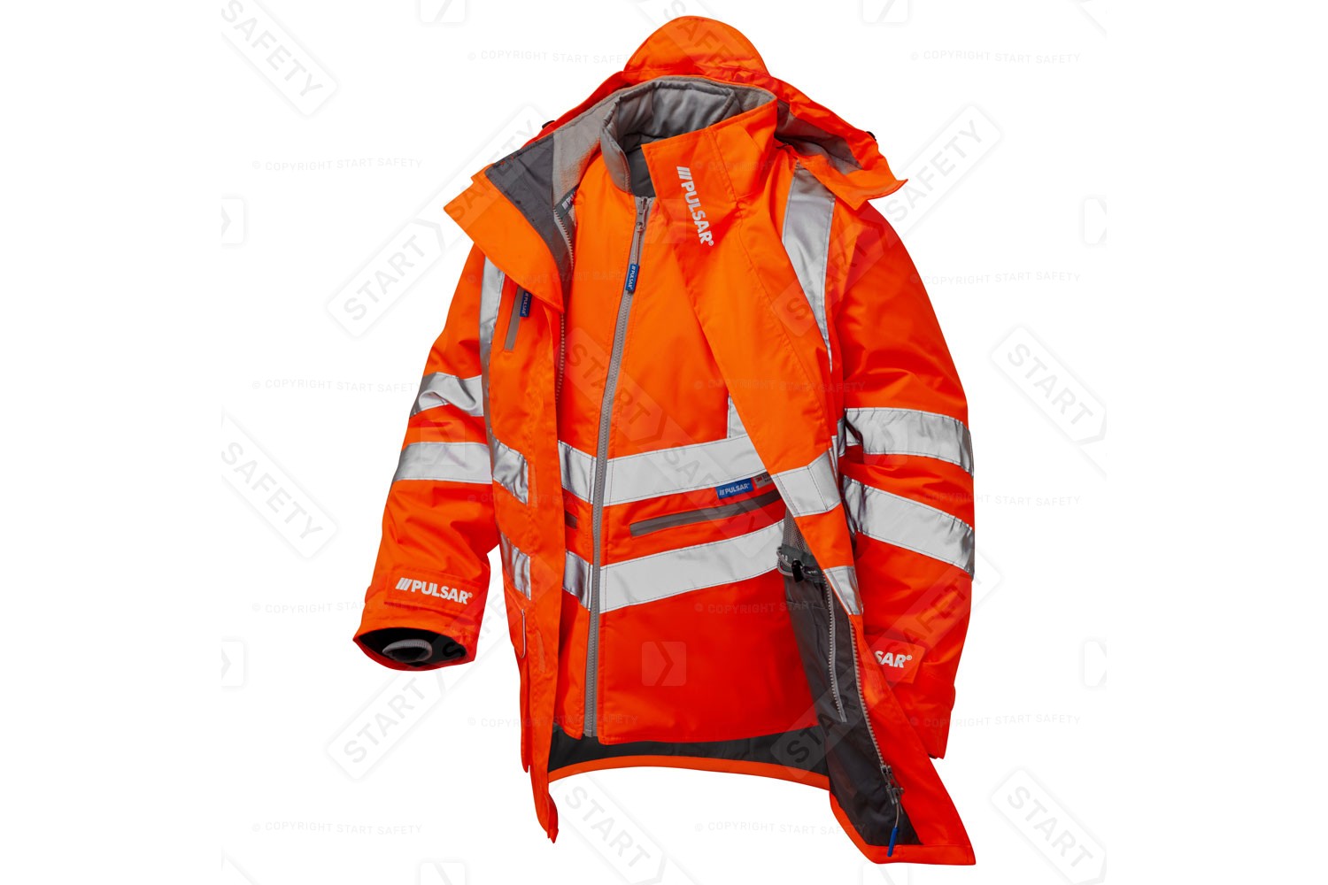 Hi Vis Jackets With Multiple Layers
