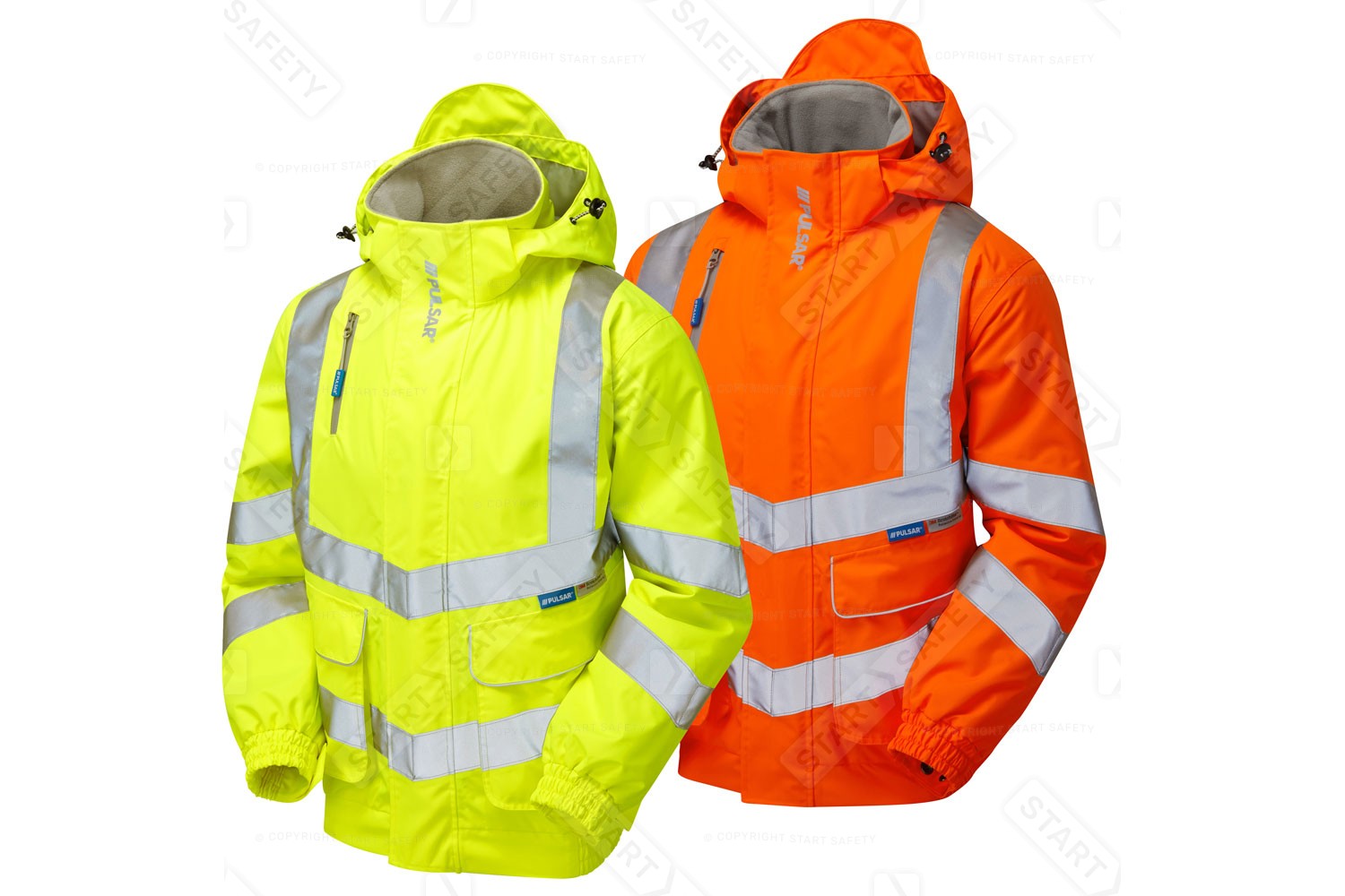 Different Coloured Hi Vis Water Proof Jackets