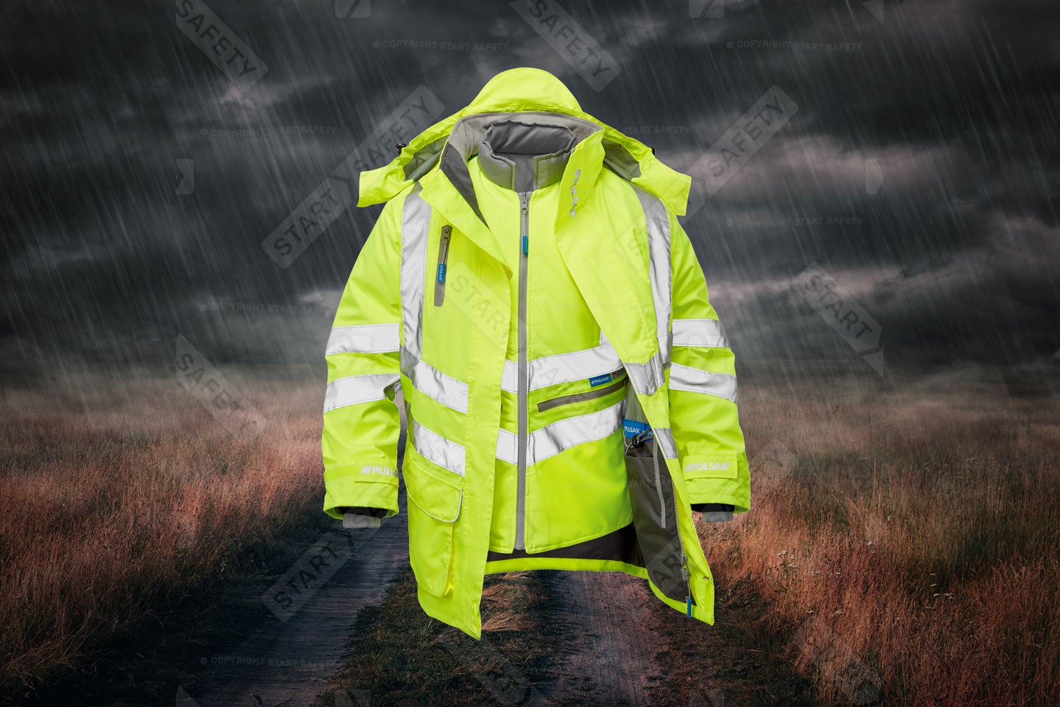 Waterproof Hi Vis Jacket