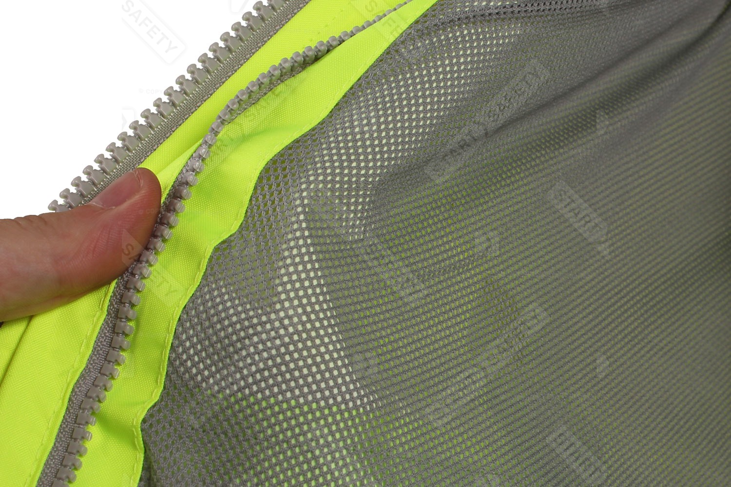 Mesh Liner On A Waterproof Jacket
