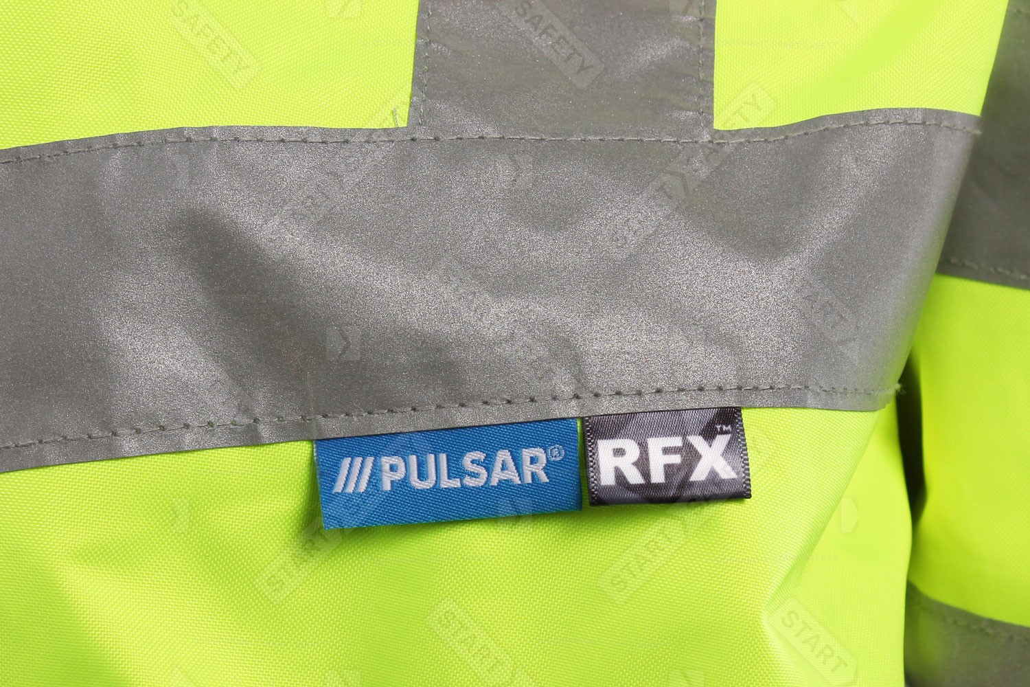 Quality RFX Reflectives On Pulsar Hi Vis Clothing
