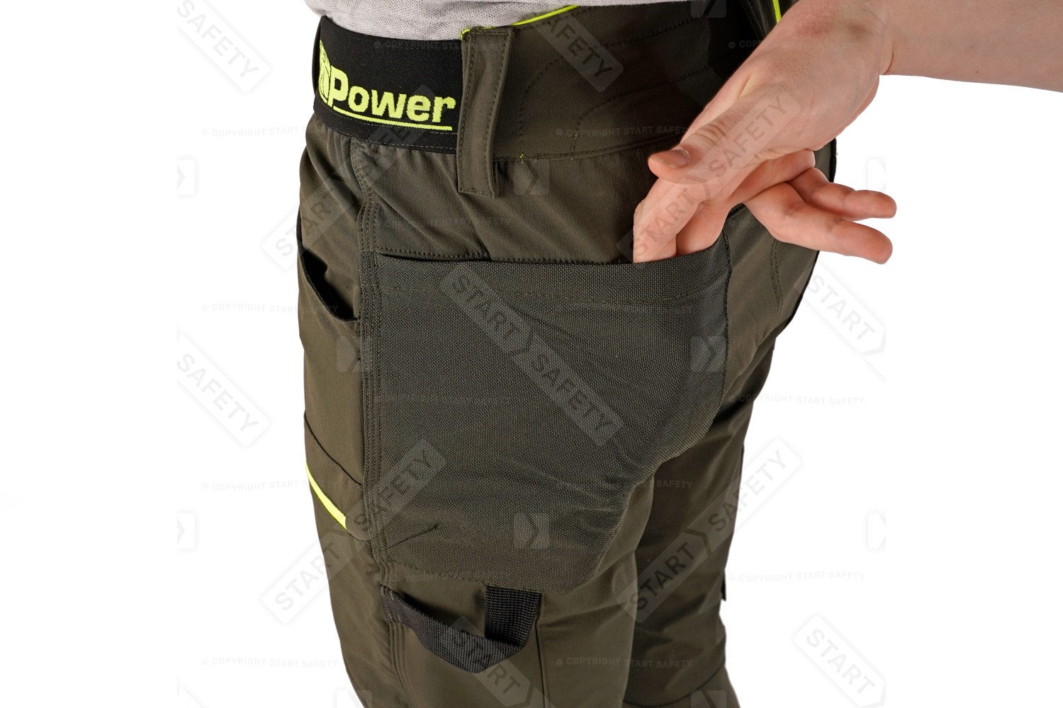 Rear Pockets On U-power Horizon Trousers
