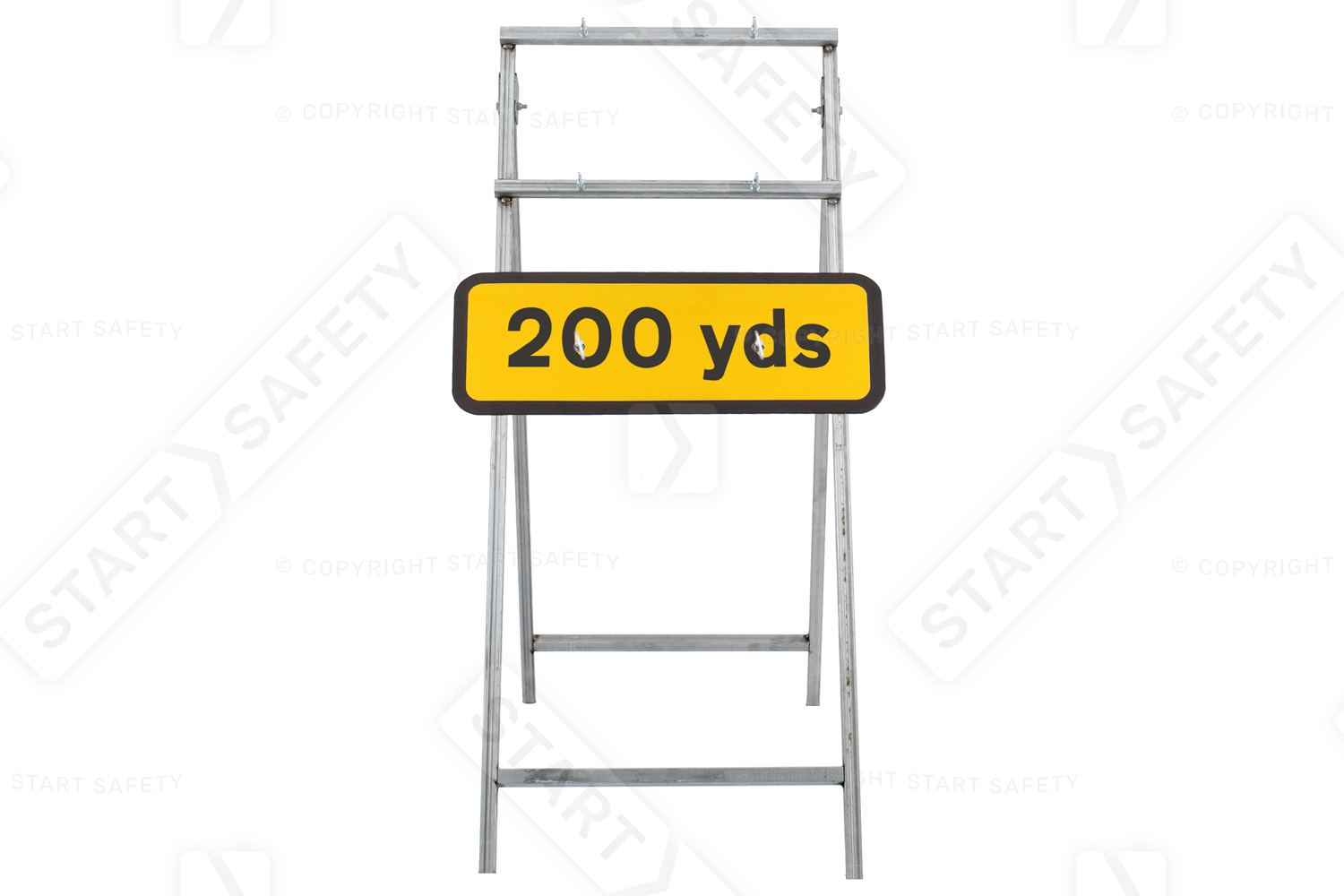 200 Yards Supplementary Sign