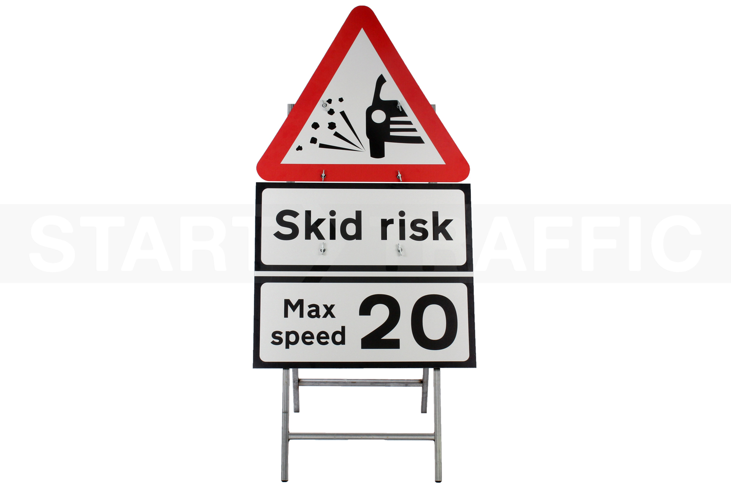 Loose Chippings Road Sign