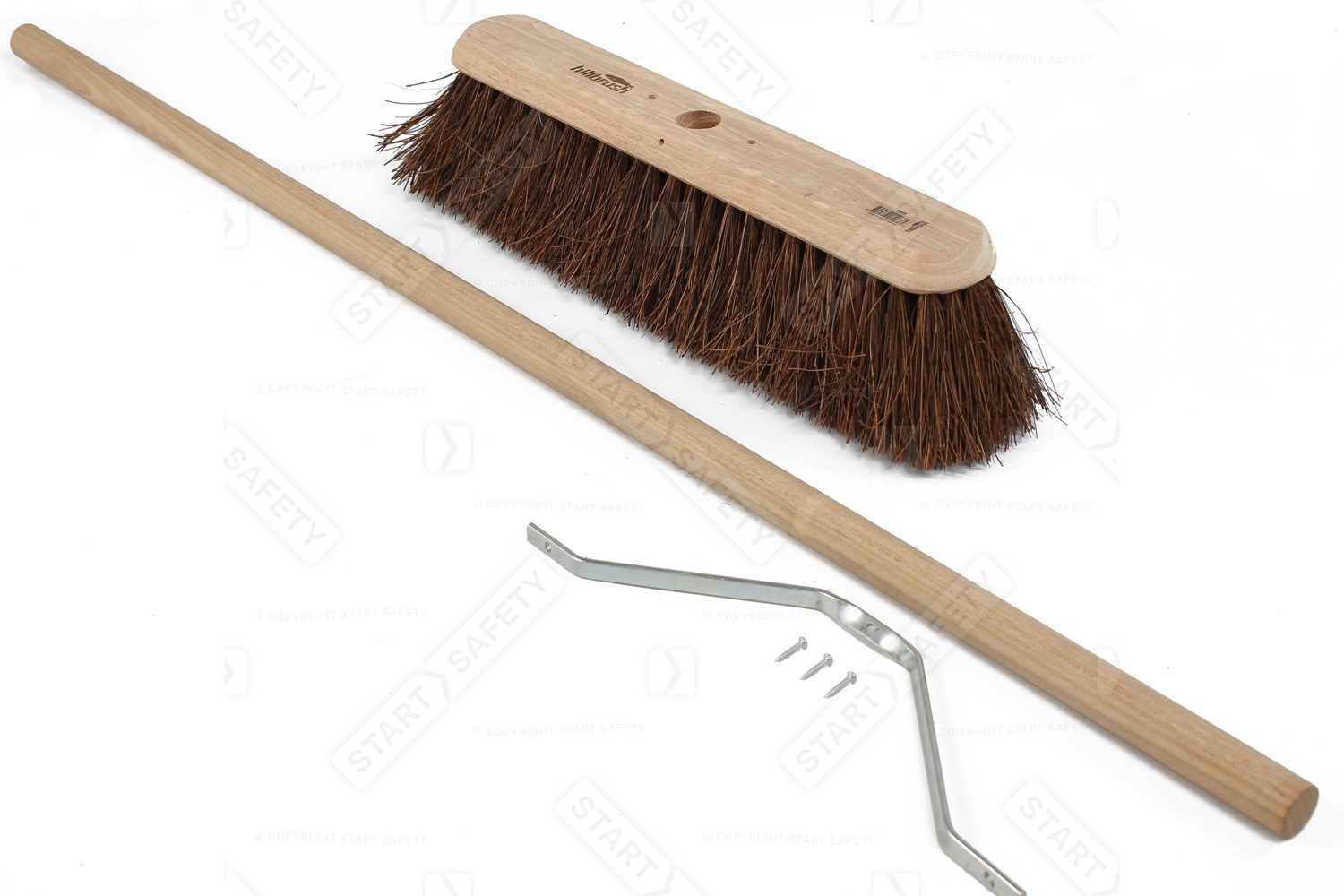 Hillbrush H5/3 Broom With Handle & Stay!