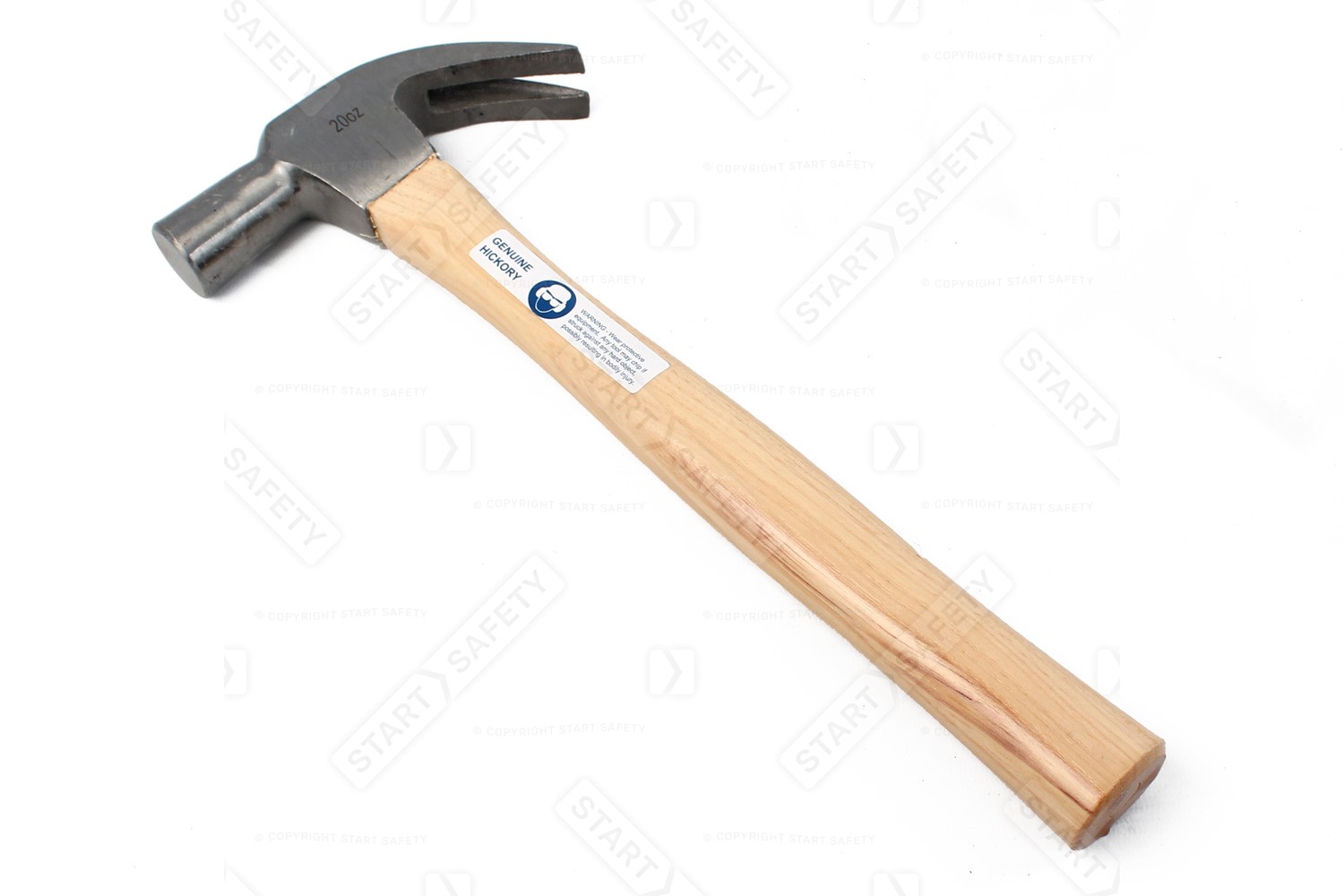 Hickory Shafted Claw Hammer
